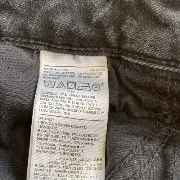 Rockstar Skinny Distressed Black Jeans - Picture 7 of 7